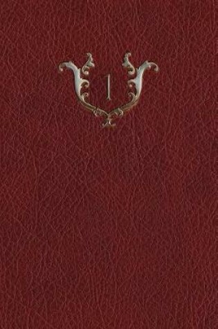 Cover of Monogram "1" Notebook