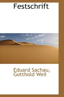 Book cover for Festschrift