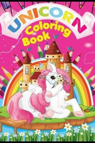 Cover of Unicorn coloring Book