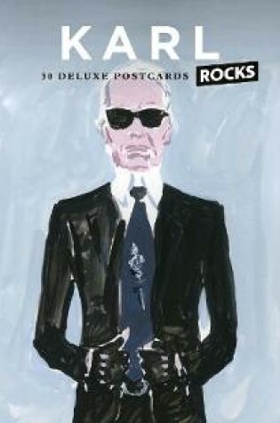 Cover of Karl Rocks: 30 Deluxe Postcards