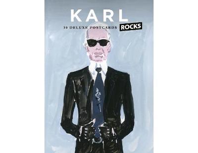 Book cover for Karl Rocks: 30 Deluxe Postcards