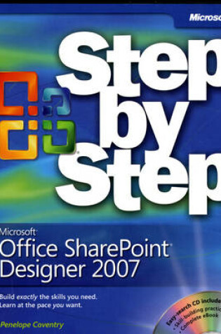 Cover of Microsoft Office SharePoint Designer 2007 Step by Step