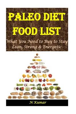 Book cover for Paleo Diet Food List