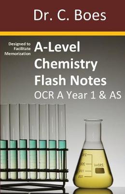 Book cover for A-Level Chemistry Flash Notes OCR A Year 1 & AS