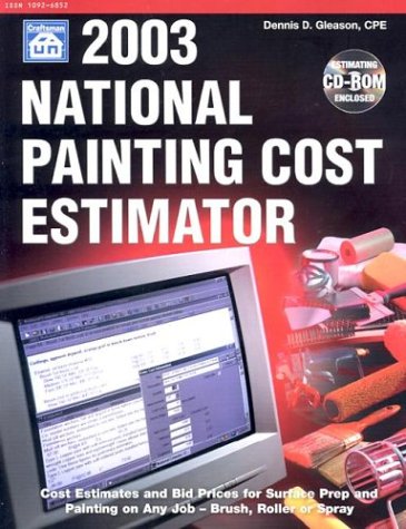 Book cover for National Painting Cost Estimator