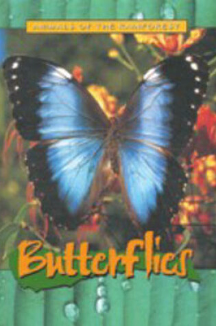 Cover of Animals of the Rainforest: Butterflies