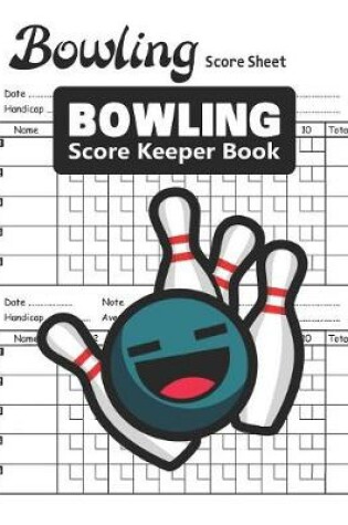 Cover of Bowling Score Keeper Book