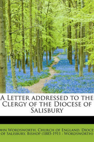 Cover of A Letter Addressed to the Clergy of the Diocese of Salisbury