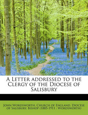 Book cover for A Letter Addressed to the Clergy of the Diocese of Salisbury