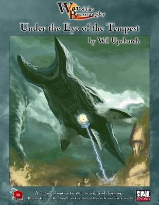 Book cover for War of the Burning Sky: Under the Eye of the Tempest, Issue #11