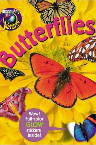 Cover of Butterflies, Glow-In-The-Dark Sticker Book
