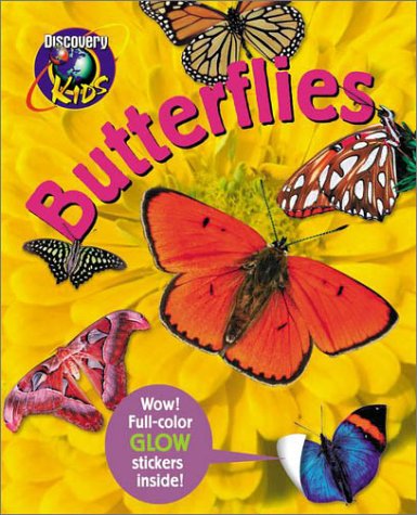 Book cover for Butterflies, Glow-In-The-Dark Sticker Book