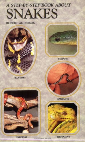 Book cover for Step-by-step Book About Snakes