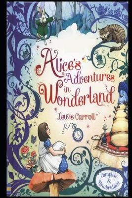 Book cover for Alice in Wonderland The Illustrated & Detailed Annotated" Children Book