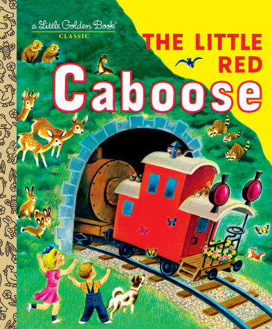 Book cover for The Little Red Caboose