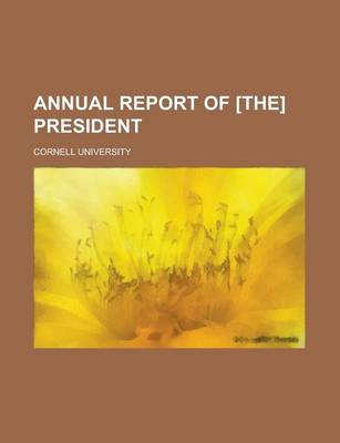 Book cover for Annual Report of [The] President