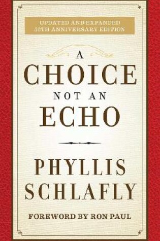 Cover of A Choice Not an Echo