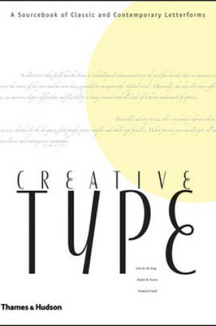 Cover of Creative Type:A Sourcebook of Classic and Contemporary Letterform