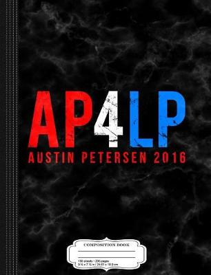 Book cover for Austin Petersen 2016 Ap4lp Composition Notebook