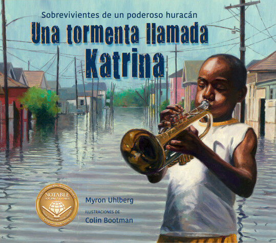 Book cover for Una tormenta llamada Katrina