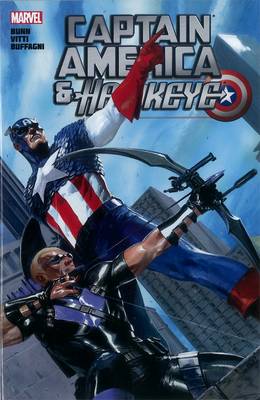 Book cover for Captain America and Hawkeye