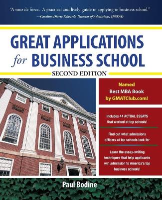 Book cover for Great Applications for Business School, Second Edition