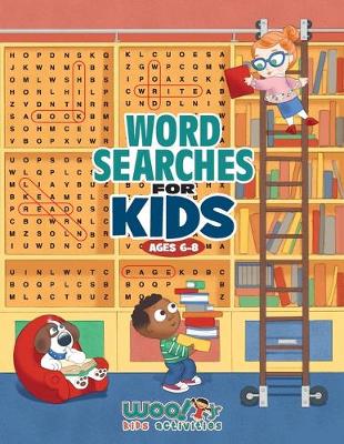 Book cover for Word Search for Kids Ages 6-8