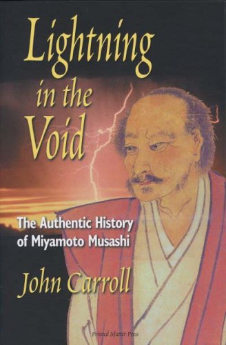 Book cover for Lightning in the Void: The Authentic History of Miyamoto Musashi