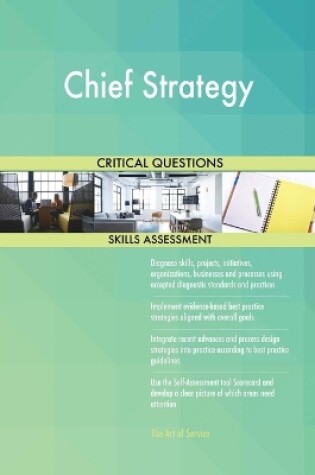 Cover of Chief Strategy Critical Questions Skills Assessment