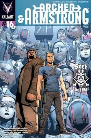 Cover of Archer & Armstrong (2012) Issue 16