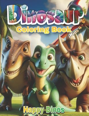 Book cover for Dinosaurs Coloring Book