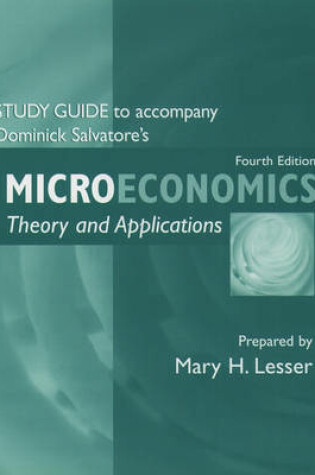 Cover of Study Guide to Accompany "Microeconomics": Study Guide to 4r.e.