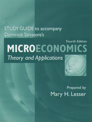 Book cover for Study Guide to Accompany "Microeconomics": Study Guide to 4r.e.