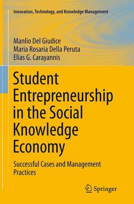 Book cover for Student Entrepreneurship in the Social Knowledge Economy