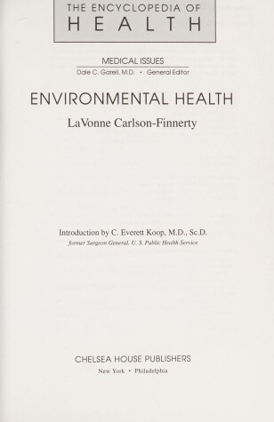 Book cover for Environmental Health