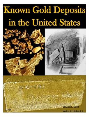 Book cover for Known Gold Deposits in the United States