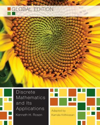 Book cover for Discrete Mathematics and its Applications, Global Edition