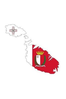Book cover for The Flag of Malta Overlaid on The Map of the Nation Journal