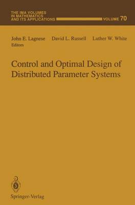 Cover of Control and Optimal Design of Distributed Parameter Systems