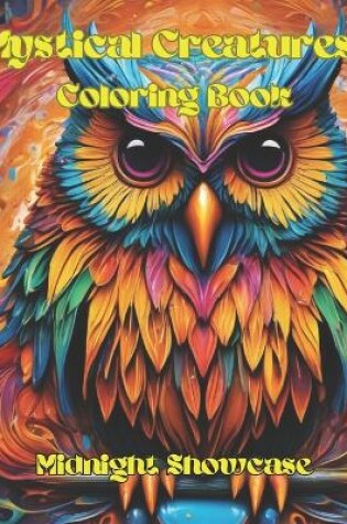 Cover of Mystical Creatures Mandala Coloring Book