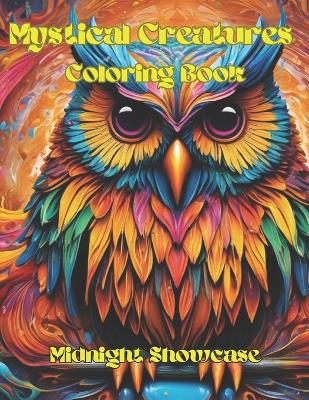 Book cover for Mystical Creatures Mandala Coloring Book