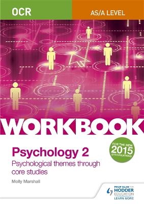 Book cover for OCR Psychology for A Level Workbook 2