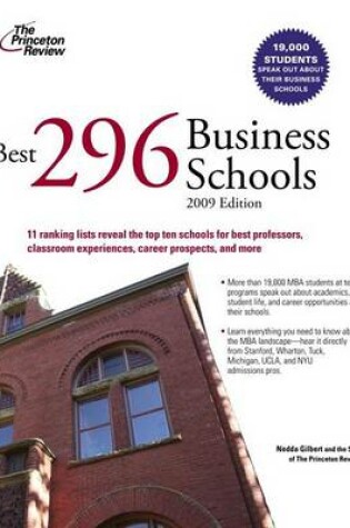 Cover of Best 296 Business Schools