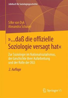 Book cover for "... Dass Die Offizielle Soziologie Versagt Hat"