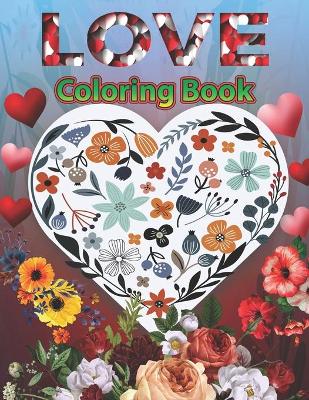 Book cover for Love Coloring Book