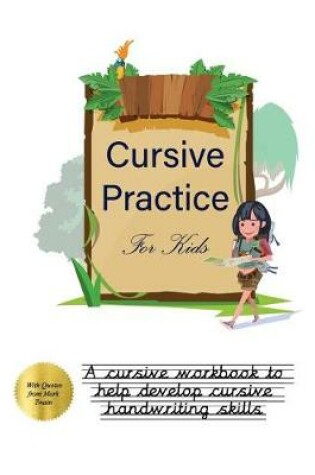 Cover of Cursive Practice for Kids