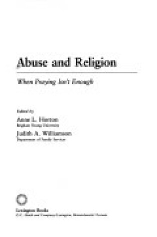 Cover of Abuse and Religion