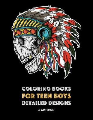 Book cover for Coloring Books for Teen Boys