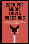 Book cover for 2200 Pop Music Quiz Questions