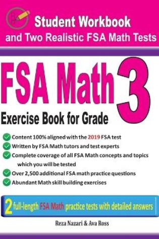 Cover of FSA Math Exercise Book for Grade 3